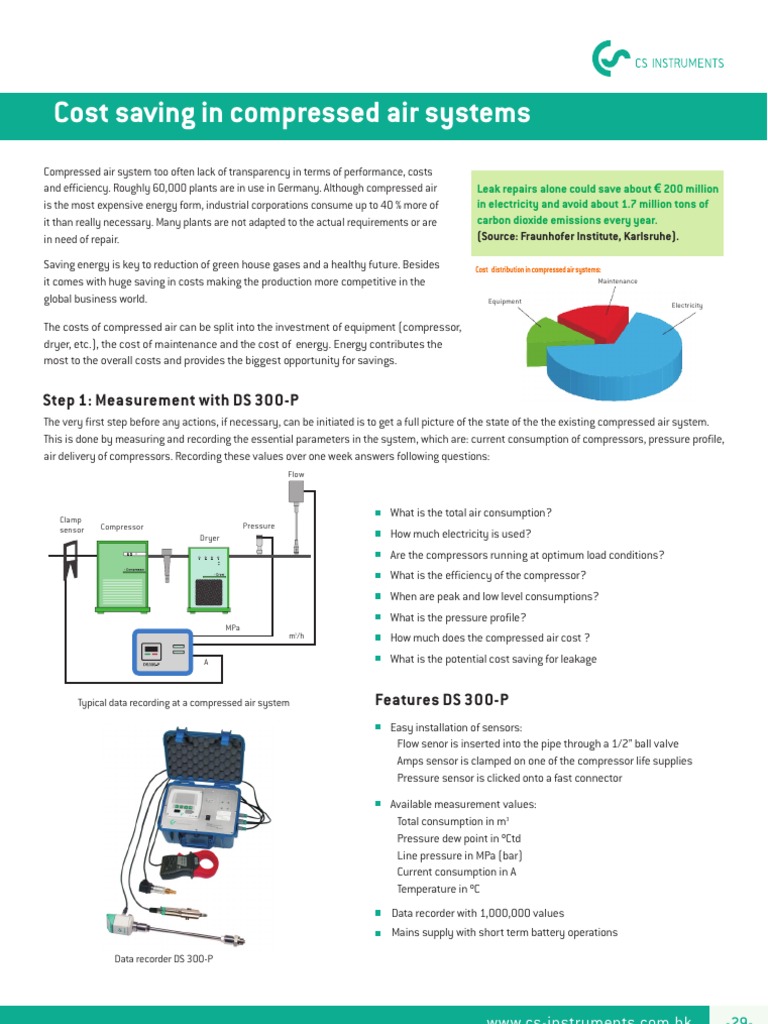 Optimizing Compressed Air Systems | PDF | Gas Compressor | Kilowatt Hour