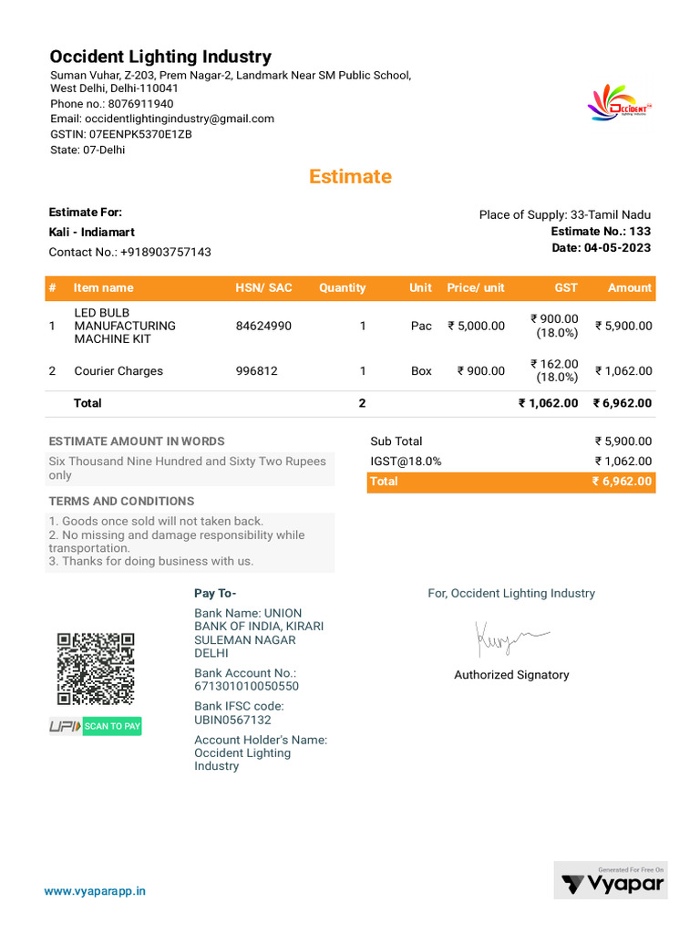 Occident Lighting Industry Estimate PDF | PDF | Foreign Exchange Market ...