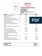 Factura 20milproductos