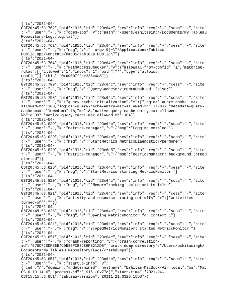 Log | PDF | Computing | Utility Software