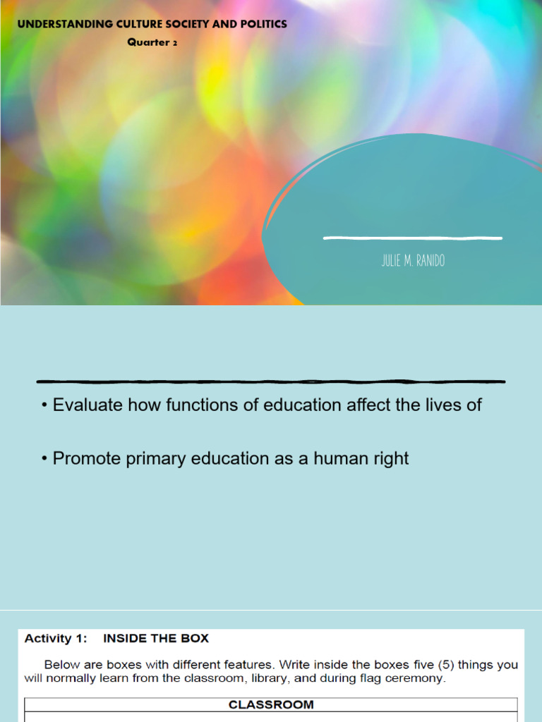 Education Pdf Schools Behavior Modification