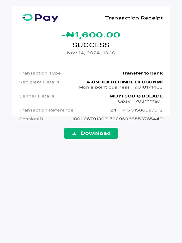 Successful Bank Transfer Receipt | PDF | Finance & Money Management