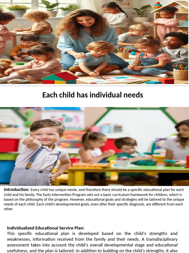 Individualized Education for Every Child | PDF | Learning ...