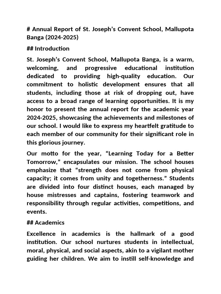 Annual Report 2024 Pdf