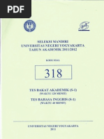Download Soal Seleksi Mandiri Universitas Negeri Yogyakarta 2011 Sm Uny Tes Bakat AkademkBahasa InggrisKemampuan Ips by Hanifah Hikmawati SN79330992 doc pdf
