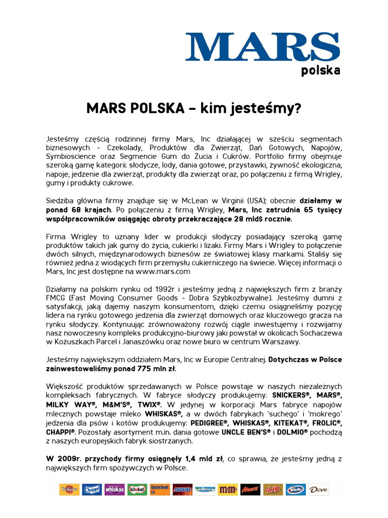 Mars Polska | PDF