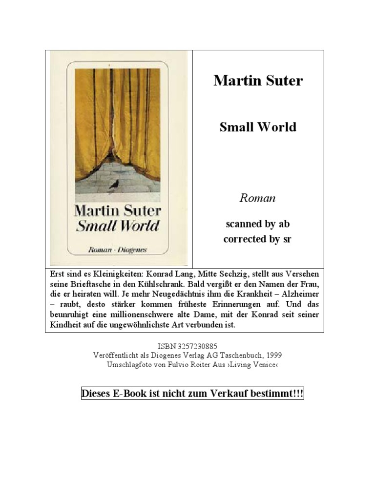 Martin Suter Small World