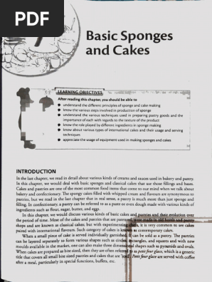 Unit 5 - Cakes and Icing
