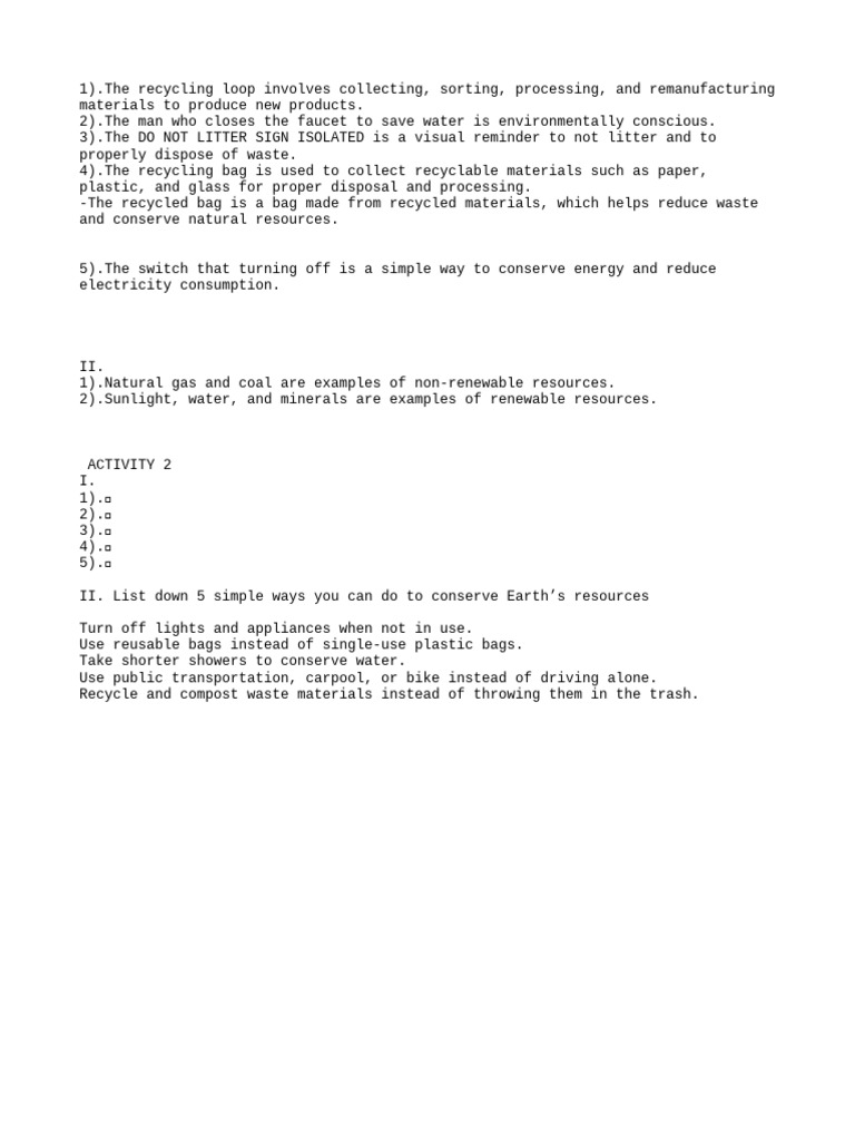 Activity Science | PDF