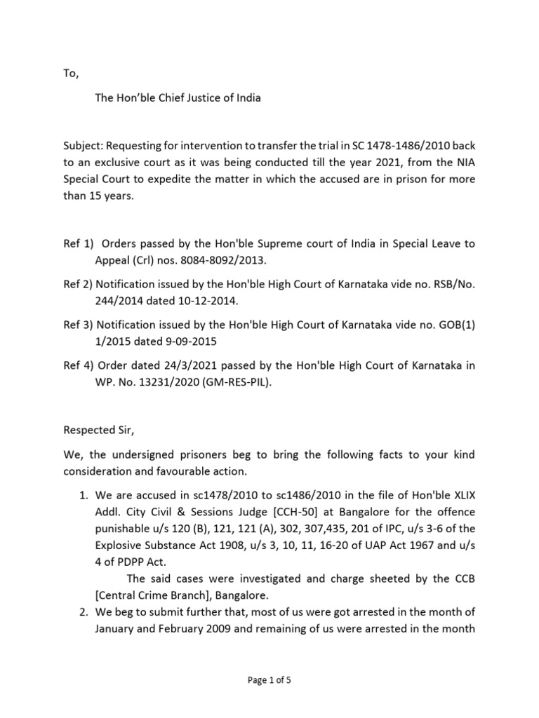 Transfer Request for Expedited Trial | PDF | Judgment (Law) | Prosecutor