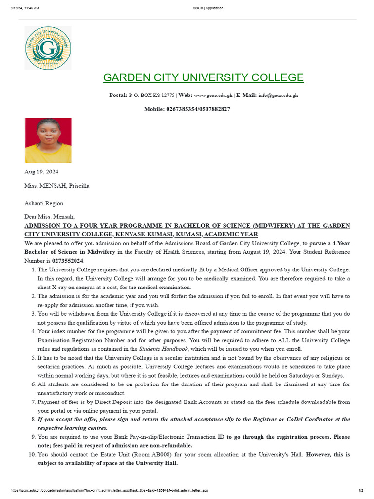 GCUC - Applicationnnn | PDF