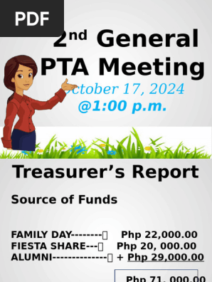 TREASURER's report