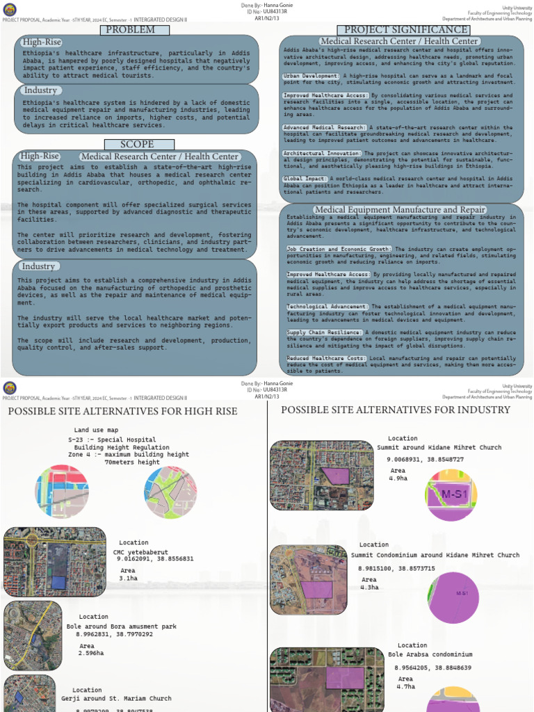 1st Presentation (Project Formulation & Site Alternatives) | PDF ...