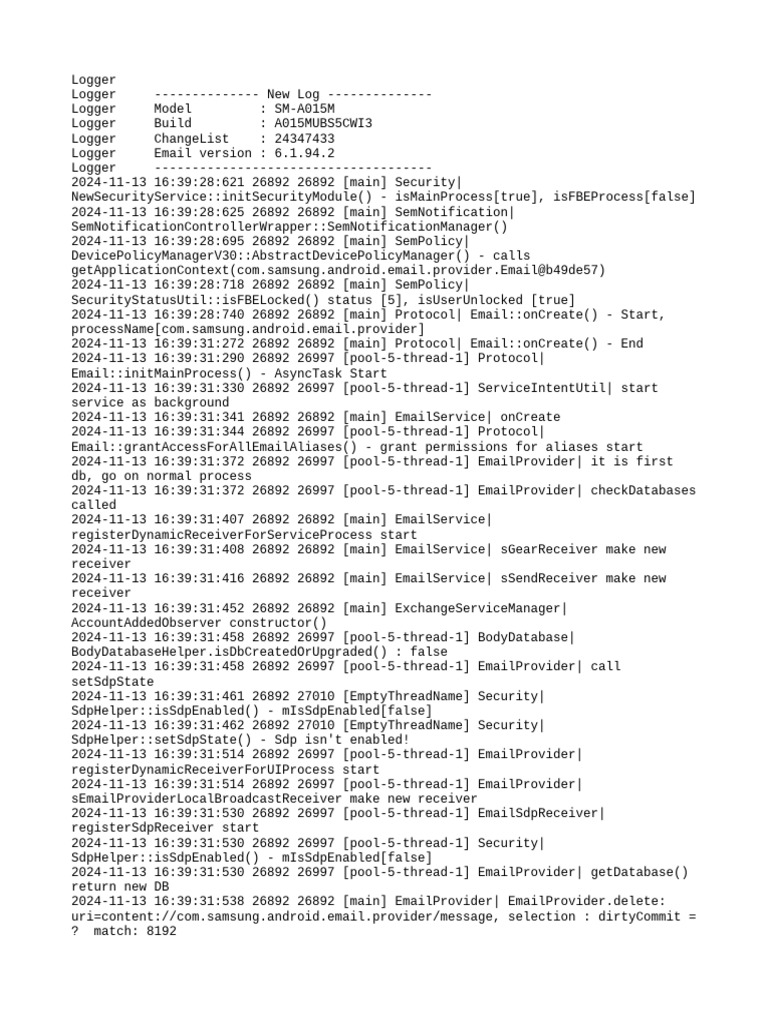 Emaillog 0 | PDF | Internet | Computing