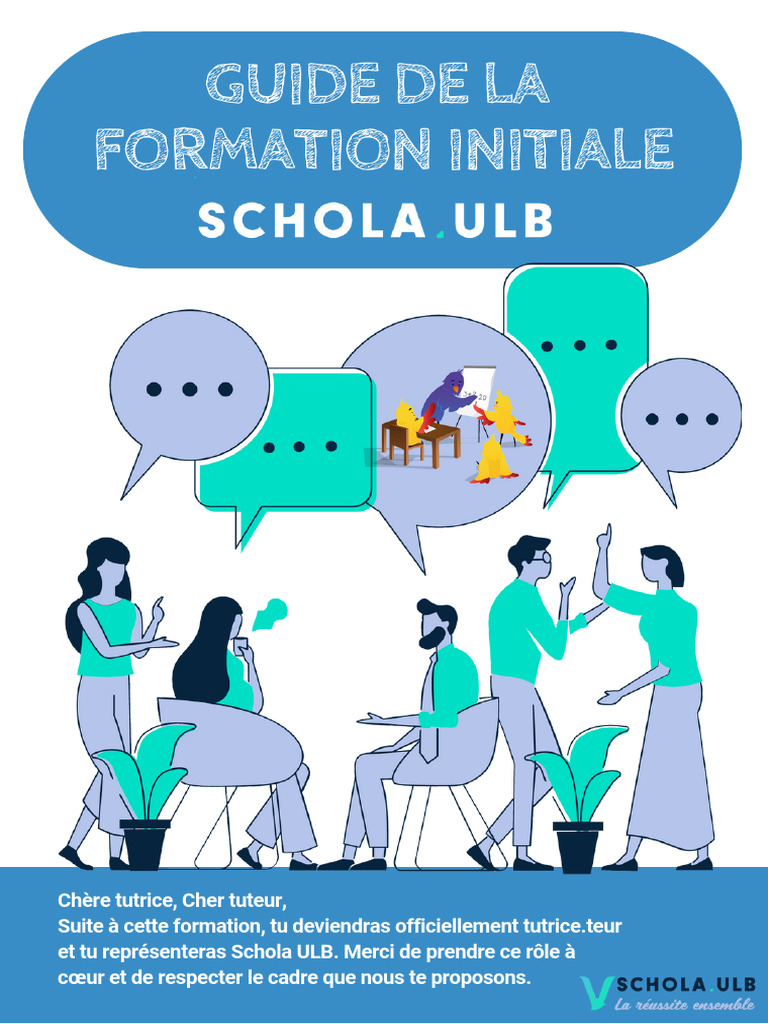 Guide de Formation des Tuteurs Schola ULB | PDF