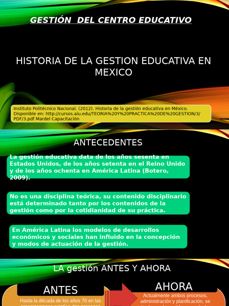 Breve Historia de La Gestion Unam | PDF | México | Escuelas