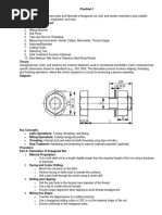 NX Thread Tool Guide for Bolt Design | PDF | Screw | Metalworking