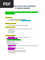 Philippine Political Hierarchy Explained | PDF