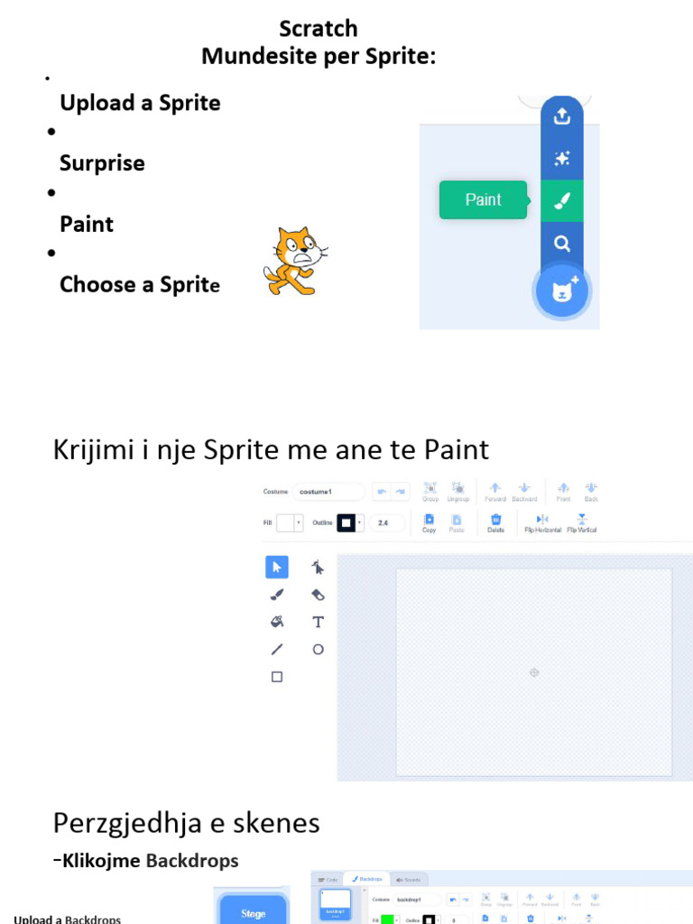 Upload A Sprite Surprise Paint Choose A Sprit: Scratch Mundesite Per ...