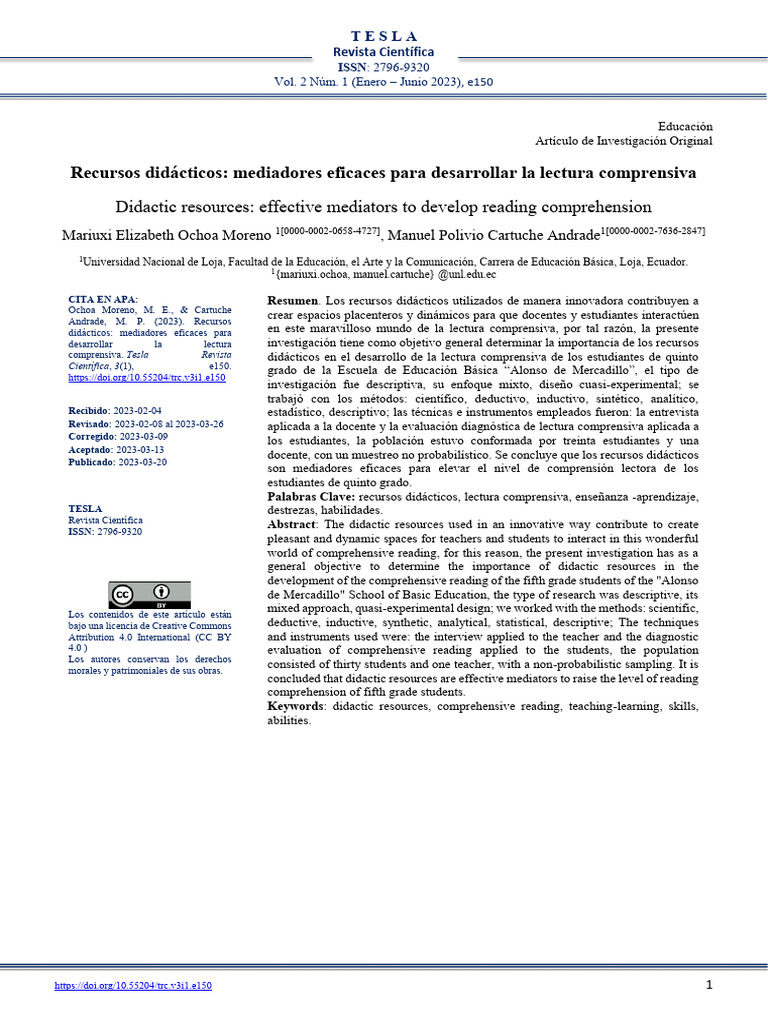 EBSCO FullText 2024 11 11 | PDF | Enseñando | Comprensión lectora