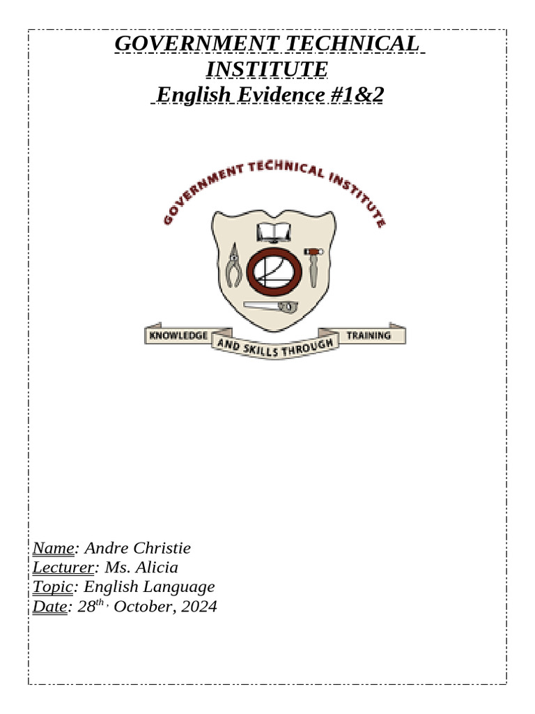 English Evidence | PDF