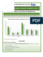 2011 Duval Youth Risk Behavior Survey - Middle School