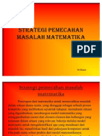 Strategi Pemecahan Masalah Matematika