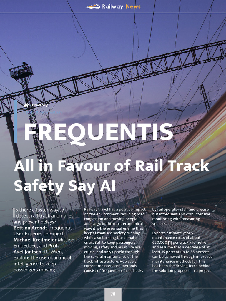 AI Innovations in Rail Track Safety | PDF | Technology & Engineering