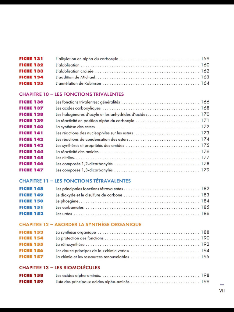 Fiches Chimie G | PDF