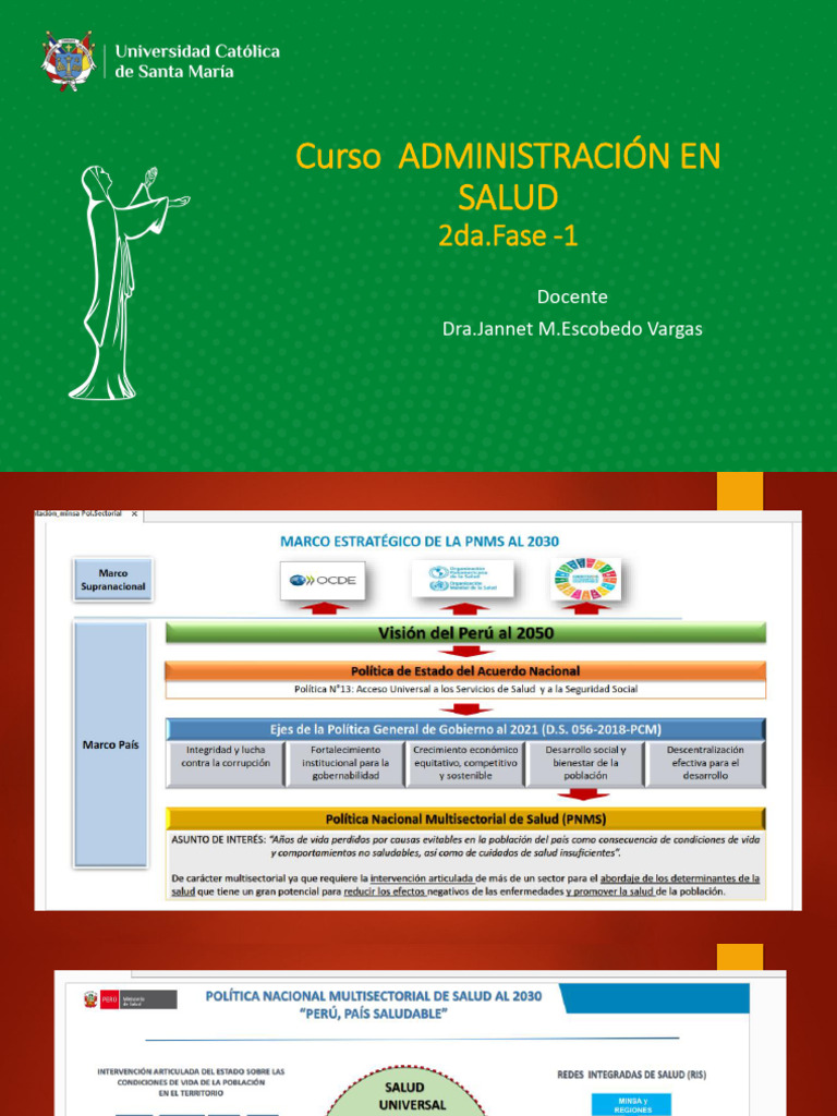 Adm - Salud 2da - Fase 1 | PDF | Bienestar