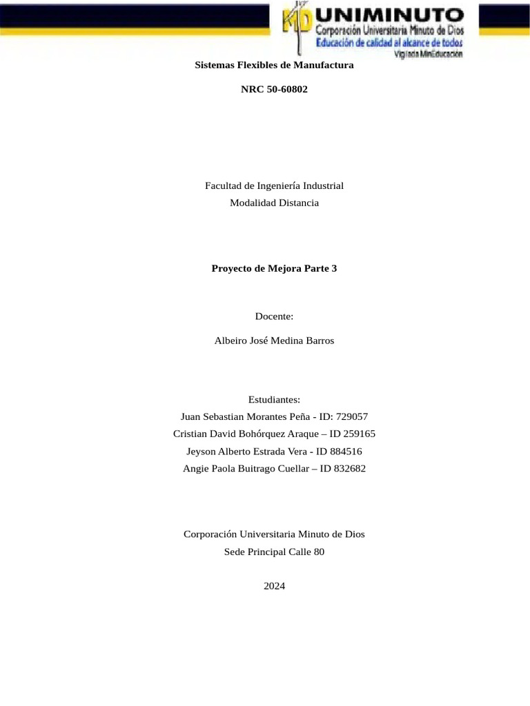 Entrega - 3, Propuesta de Mejora Empresarial | PDF | Software | Logística