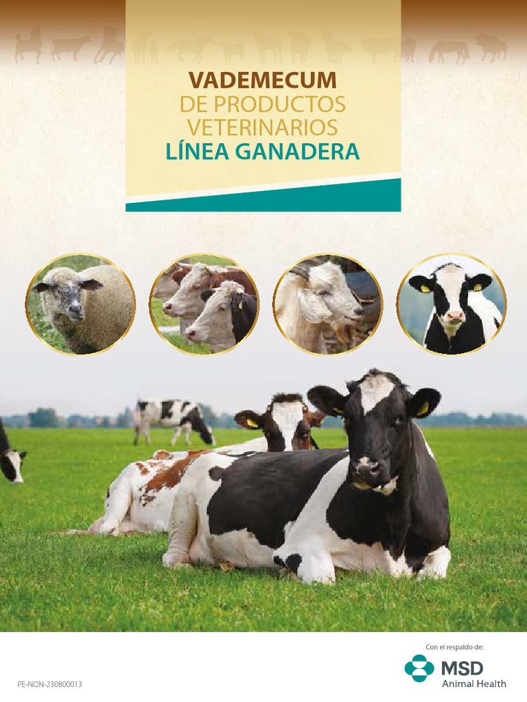 Catalogo de Productos - 2023 - MSD | PDF | Vacas | Penicilina