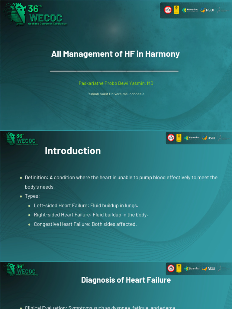 Heart Failure Management Guide | PDF