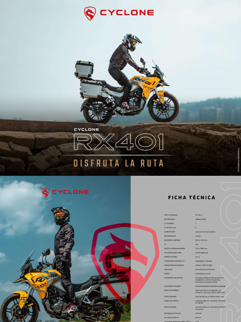 Ficha Tecnica Rx401 | PDF
