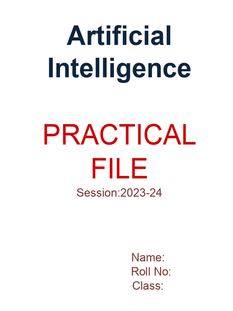 Ai Class 9