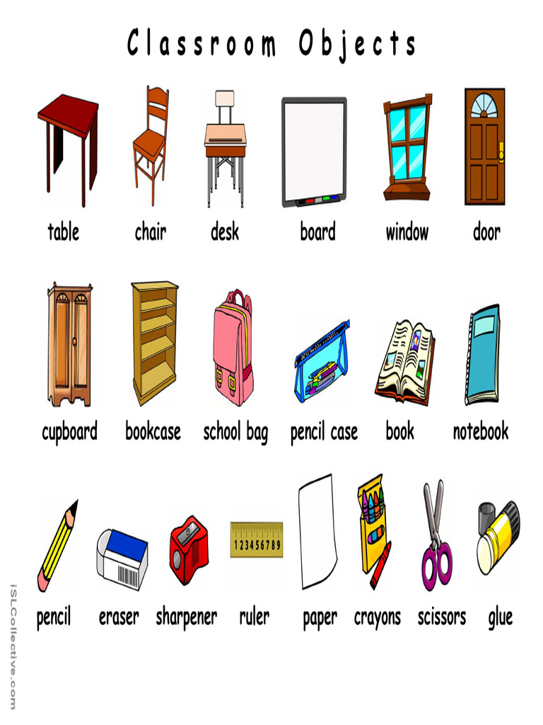 Classroom Objects | PDF | General Fiction