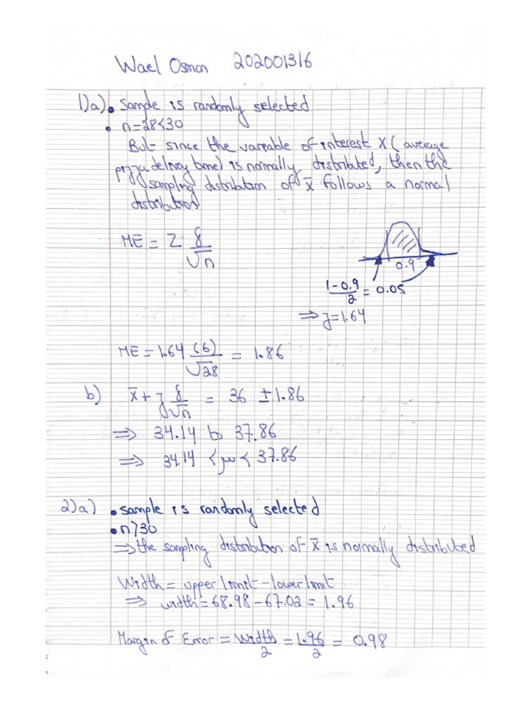 Assignment 2 Stat 210 Pdf