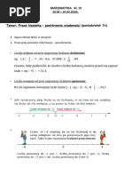 Powtórzenie 5 Klasa | PDF