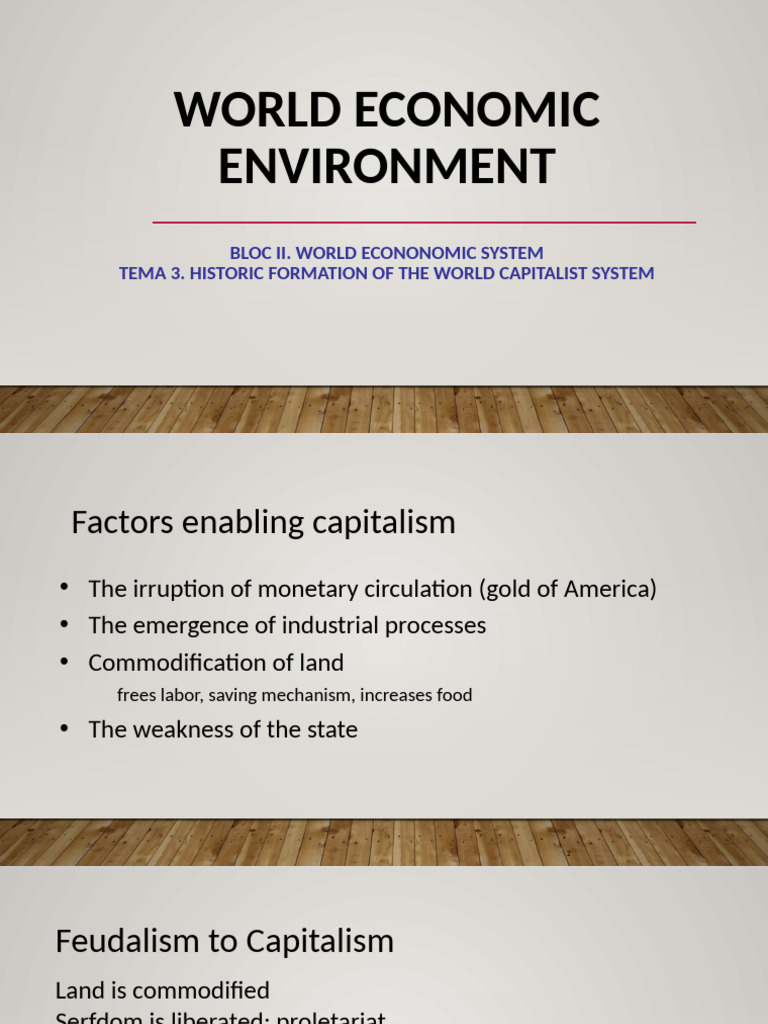 Evolution of Global Capitalism and Wars | PDF | World War II ...