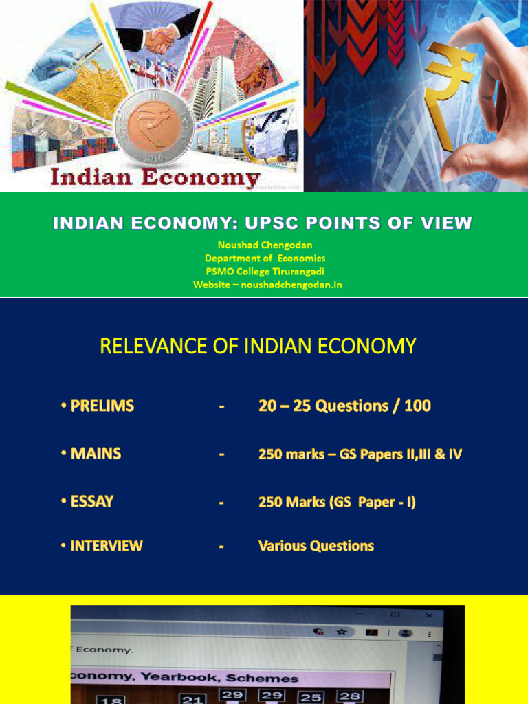 PDF - Indian Economy For UPSC - Session I - An Outline | PDF ...