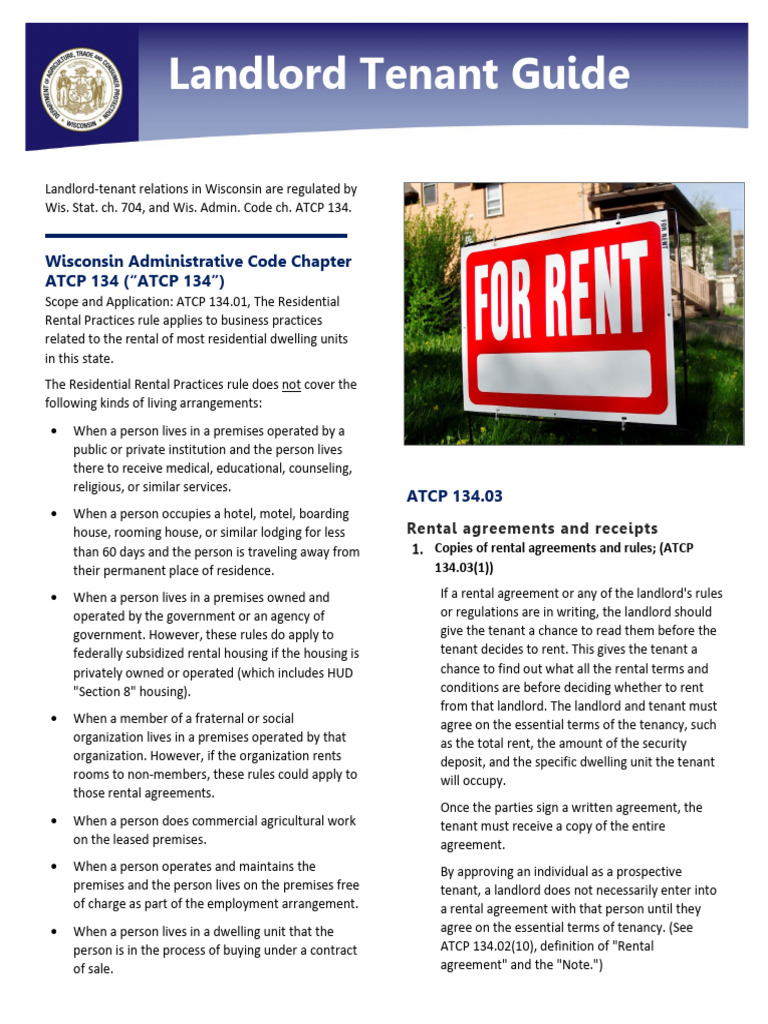 LT LandlordTenantGuide497 | PDF | Leasehold Estate | Landlord