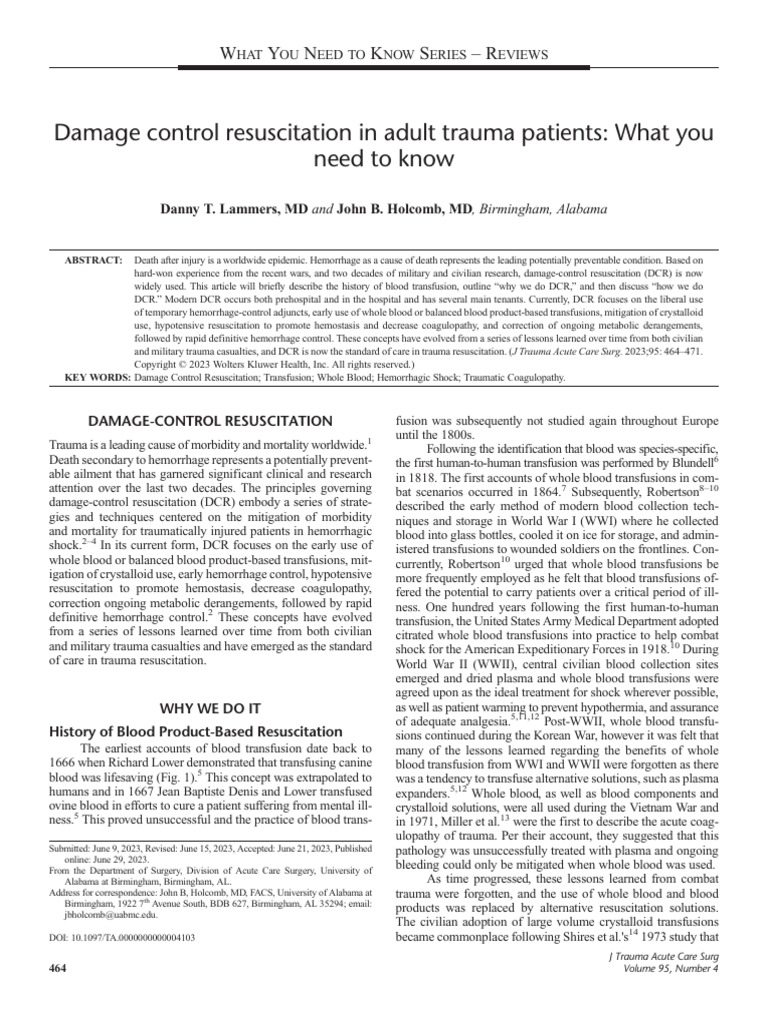 Control de Daños en Trauma Abdominal | PDF | Bleeding | Major Trauma