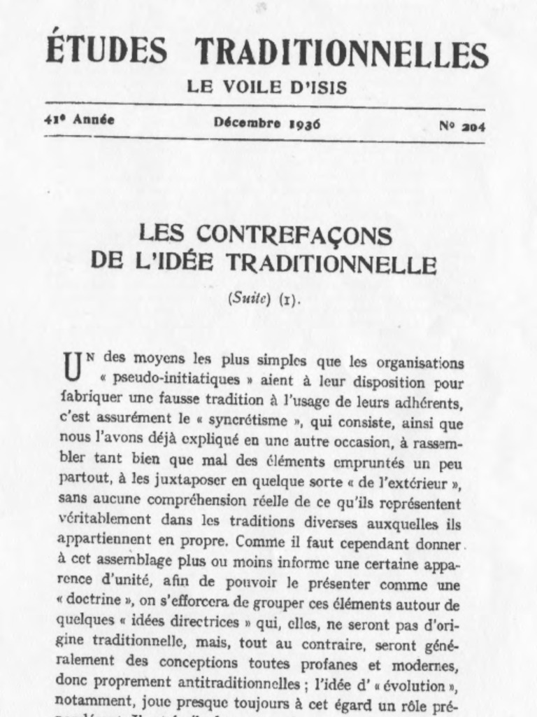 Les Contrefaçons de L'idée Traditionnelle 2 | PDF