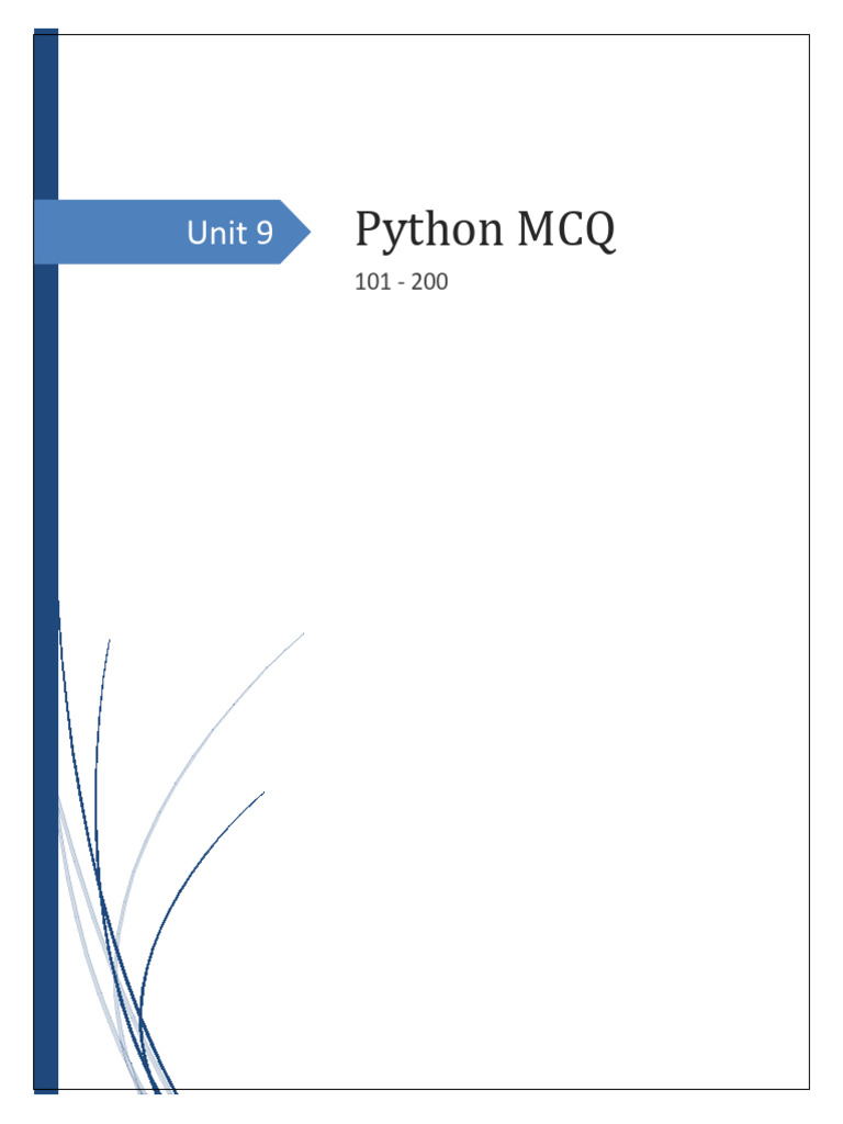 MCQ 101 200 | PDF