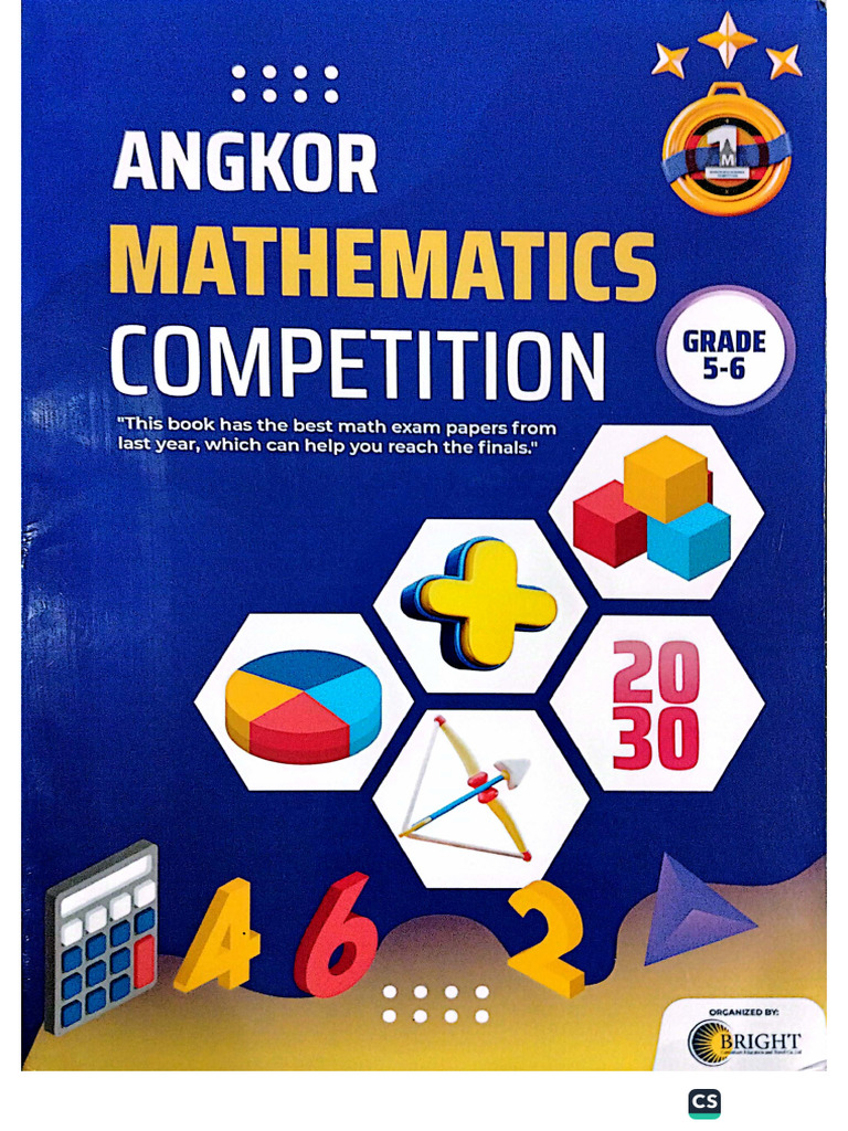 Angkor Math Competition Past Papers | PDF