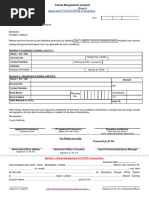 RTGS Form Sonali Bank | PDF | Banks | Banking