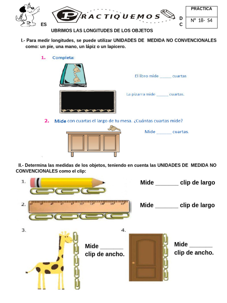 Práctica #18 Unidades de Medidas No Convencionales | PDF