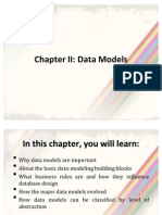 Chapter II: Data Models