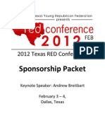 Texas Red Sponsorship Packet