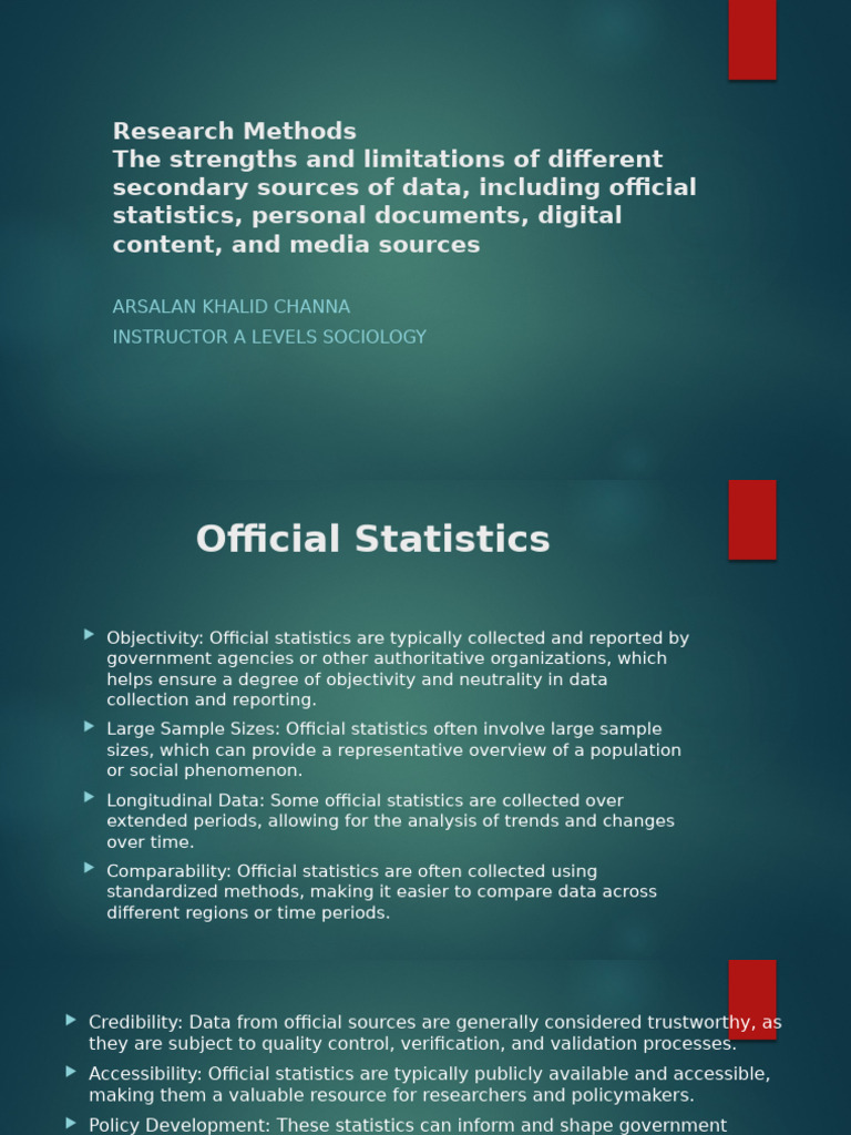 Strengths And Limitations Of Secondary Data